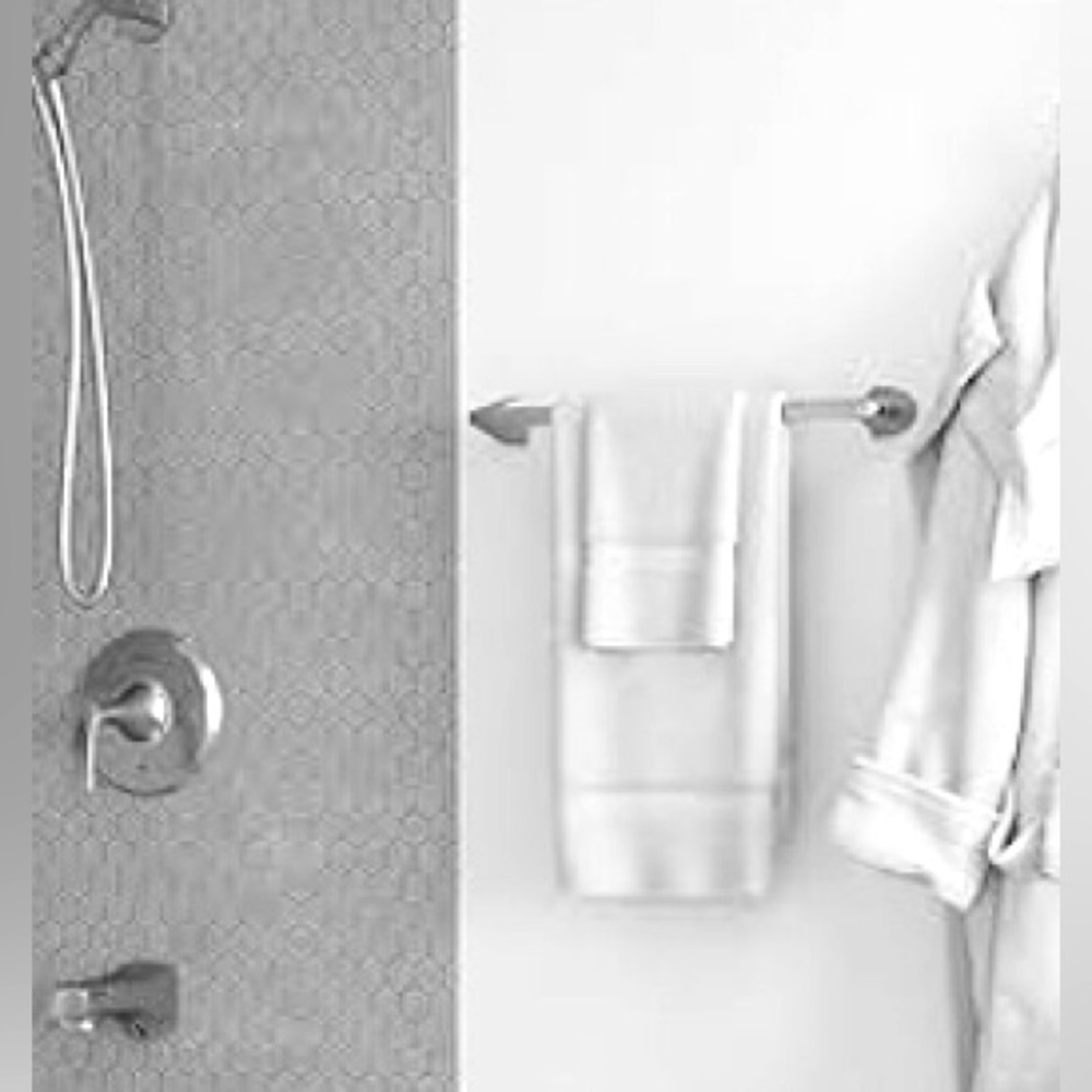 Pfister 24" Spot Defence brushed nickel towel bar.